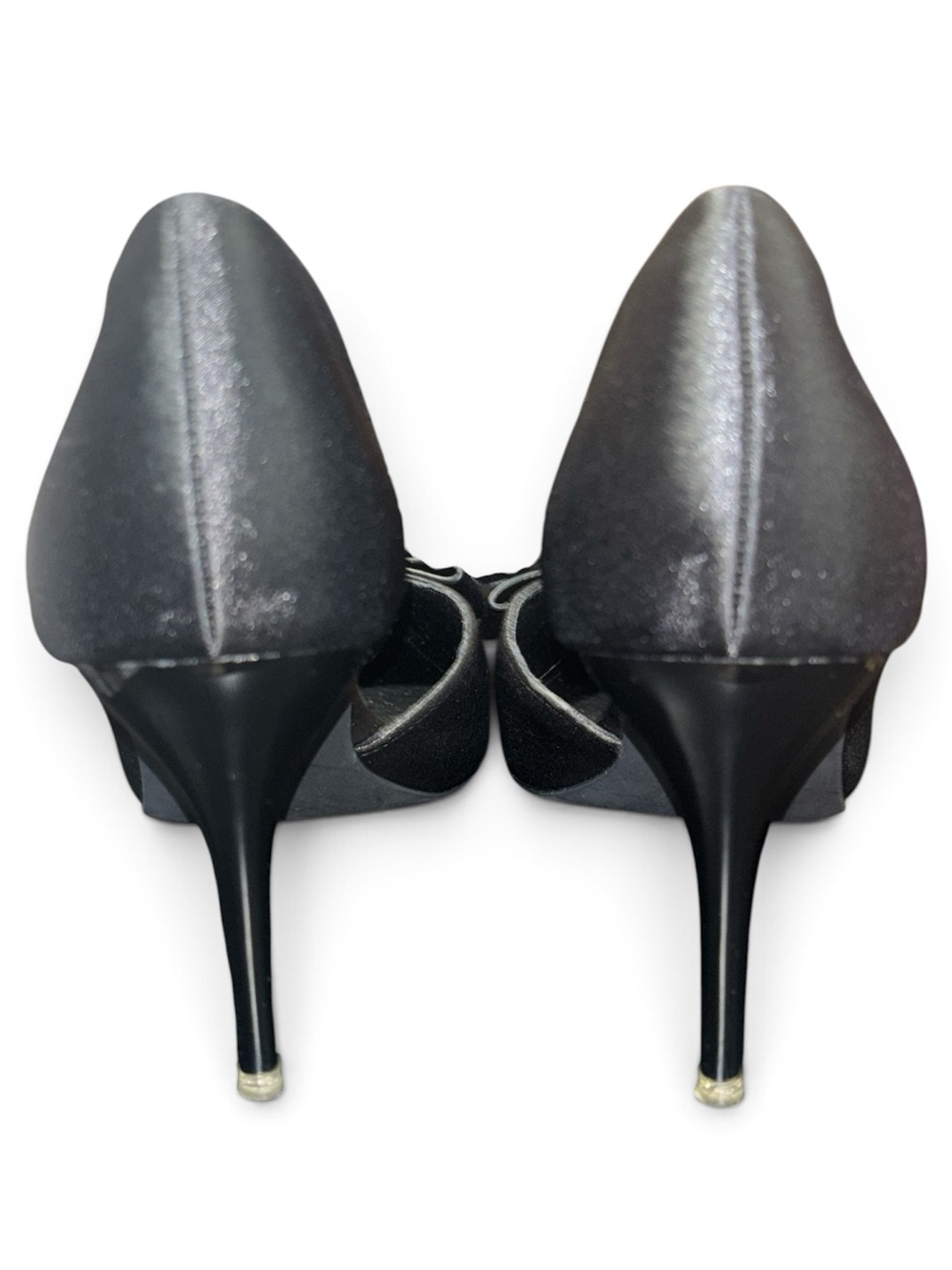 COUTGO Womens Bow Closed Pointed Toe
Stiletto Heel Dress Shoes - Picture 4 of 8